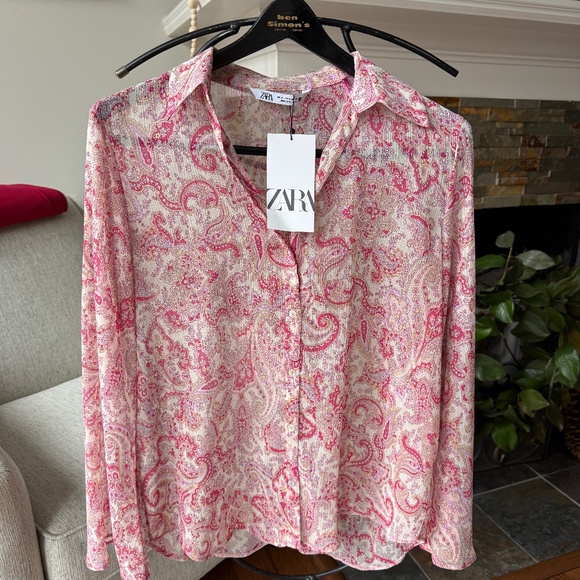 NWT Zara blouse - Picture 1 of 7